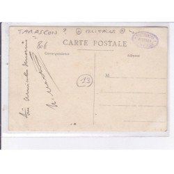 TARASCON(?): militaires, photographie Pierron - très bon état