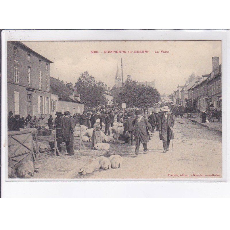 DAMPIERRE-sur-BESBRE: la foire - très bon état