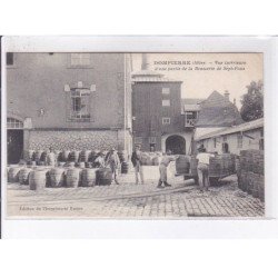 DOMPIERRE: vue intérieure d'une partie de la brasserie de sept-fons - très bon état