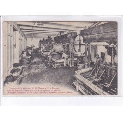 CUMIERES: vendangeoir de la maison G. H. Mumm pressoirs rapides, système E. Dubois