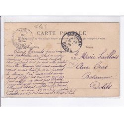 POGNY: place de la concorde le jour du tirage de la tombola de la cavalcade 1906 - très bon état