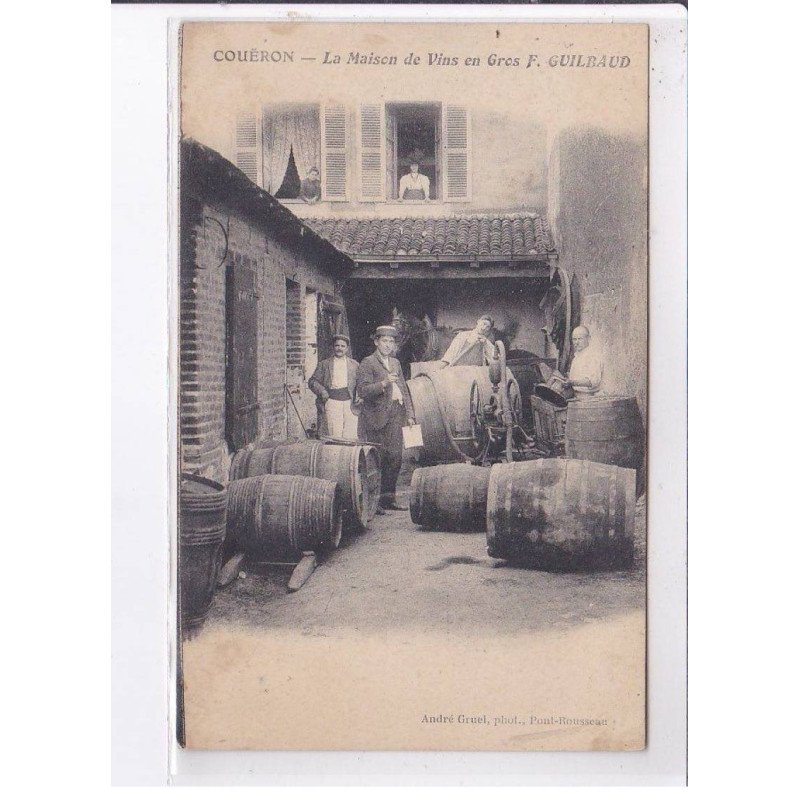 COUERON: la maison de vins en gros F. Guilbaud - très bon état