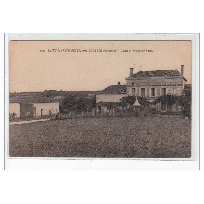 SAINT MARTIN PETIT, près LORETTE - Châlet et propriété Belloc - très bon état