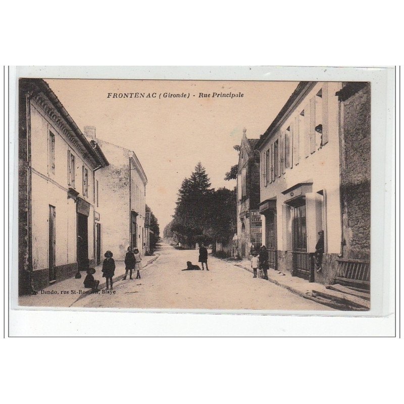 FRONTENAC - Rue Principale - très bon état