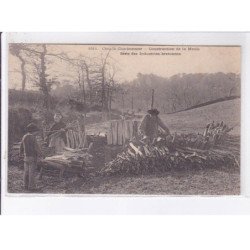 FINISTERE: chez le charbonnier, construction de la meule série des industries bretonnes - très bon état