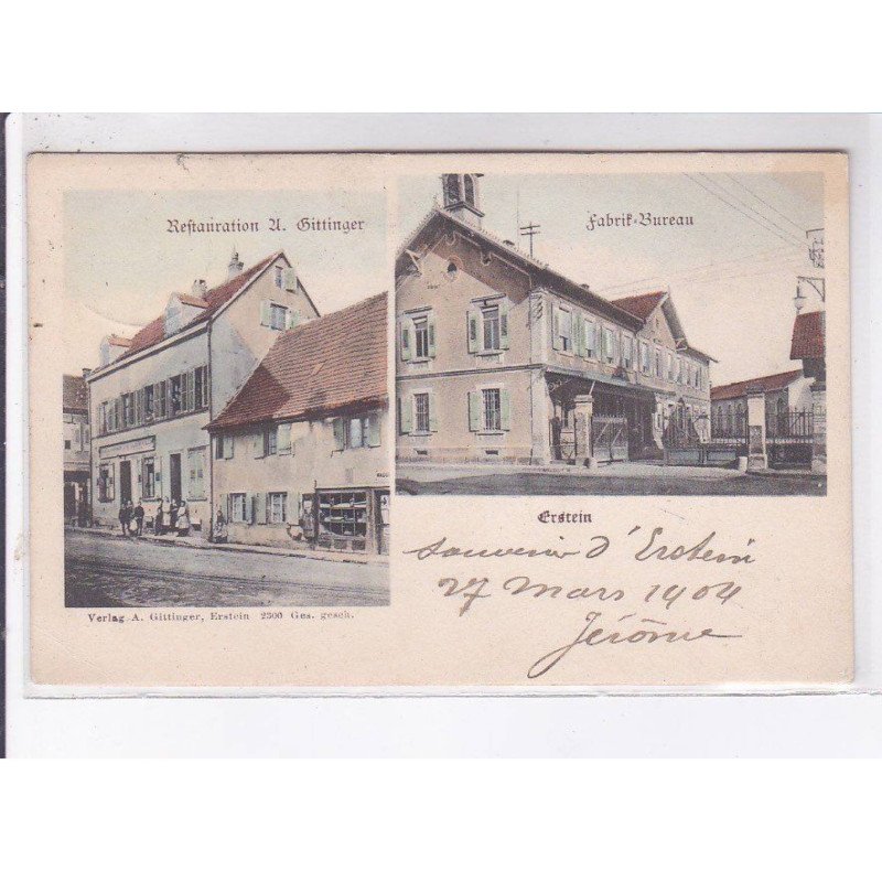 ERSTEIN: bâtiment - très bon état