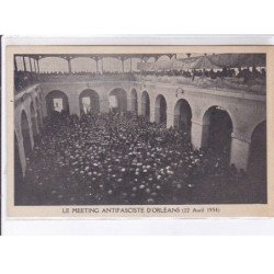 ORLEANS: lot de 11CPA la manifestation antifasciste d'orleans 22 avril 1934 - très bon état