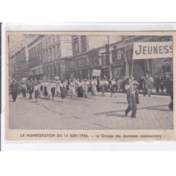 ORLEANS: lot de 11CPA la manifestation antifasciste d'orleans 22 avril 1934 - très bon état