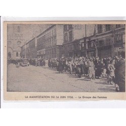 ORLEANS: lot de 11CPA la manifestation antifasciste d'orleans 22 avril 1934 - très bon état