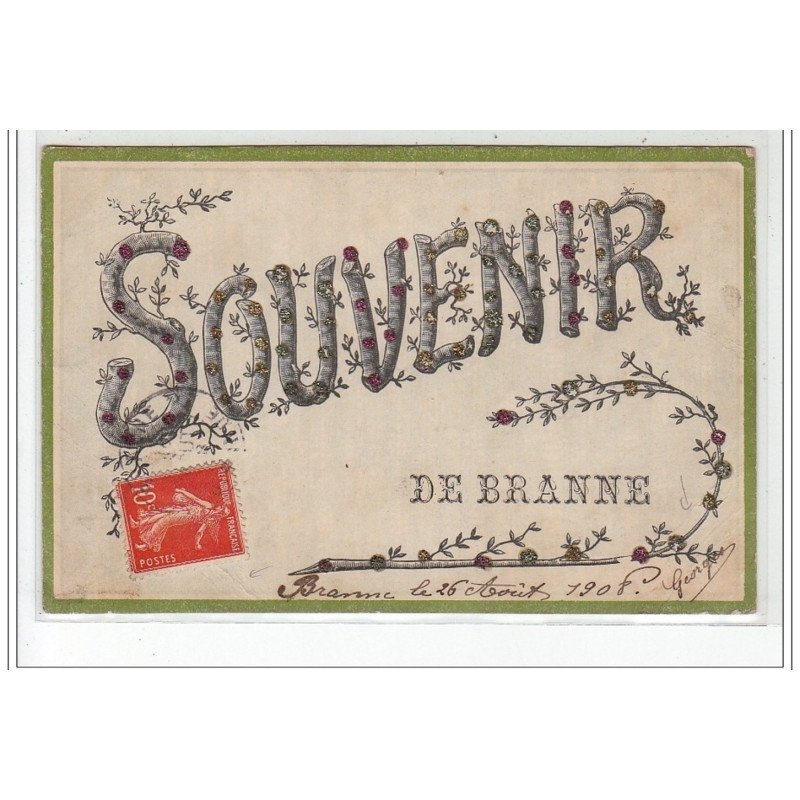 Souvenir de BRANNE - état