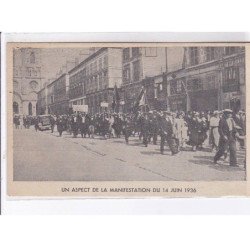 ORLEANS: lot de 11CPA la manifestation antifasciste d'orleans 22 avril 1934 - très bon état