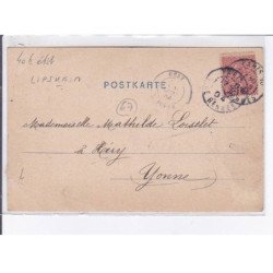 LIPSHEIM: wirthschaft su den swei schlüsseln, ernest müller, gruss aus - état