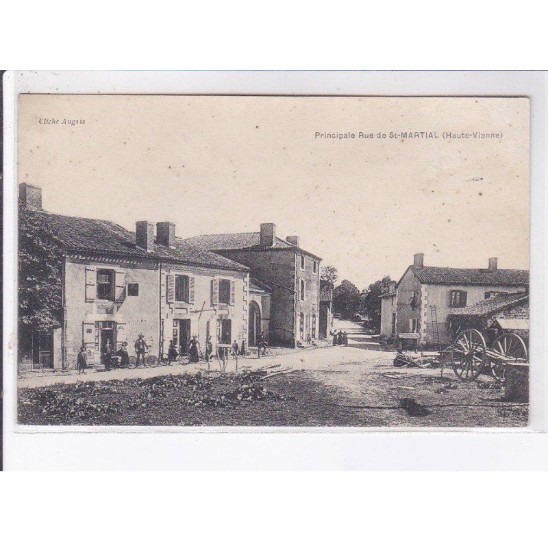 SAINT-MARTIAL: principale rue de saint-martial - très bon état