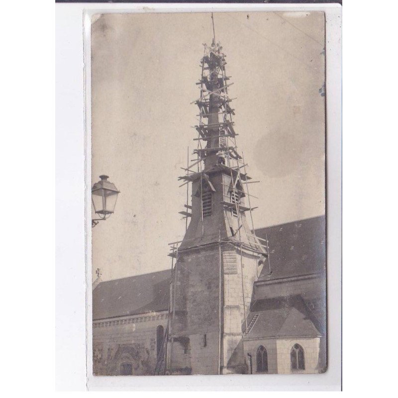 LUCAY le MALE: restauration du clocher de l'église - très bon état