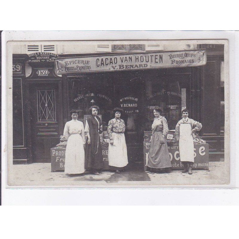 PARIS: cacao van houten V. Benard - très bon état