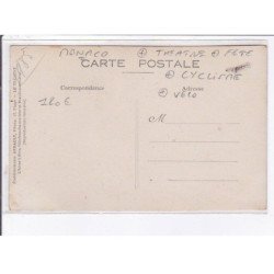 MONACO: fête, théatre, cyclisme, vélo - très bon état