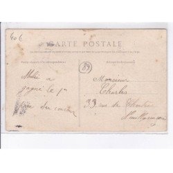 SENS: concours de pêche à la ligne du 7 septembre 1908 dans l'isle sur la fausse-rivière - très bon état