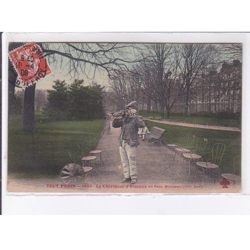 PARIS: le charmeur d'oiseau du paris monceau 75008 (Tout Paris) - très bon état