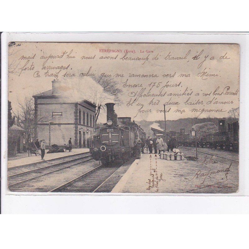 ETREPAGNY: la gare - état