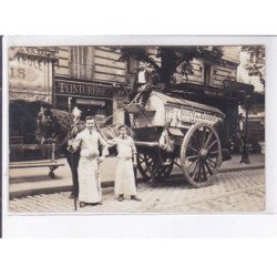 PARIS: attelage de livraison, société des glacières - état