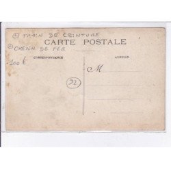 HAUTS de SEINE: train de ceinture, chemin de fer - bon état