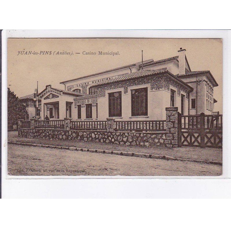 JUAN-les-PINS: casino municipal - très bon état