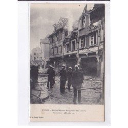 DINAN: vieilles maison du quartier de l'apport incendie du 3 février 1907 - très bon état