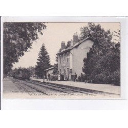 LA CHAPELLE-SAINT-LAURENT: la gare - très bon état