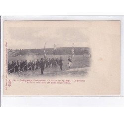 GUINGAMP: fête du 48e régiment d'infantrie, le drapeau actuel et ceului de la 48e demi-brigade 1800 - très bon état