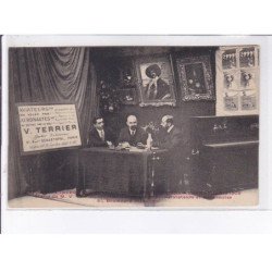 PARIS: exposition international de locomotion aérienne, grand palais 1909, stand de M.V. Terrier - très bon état