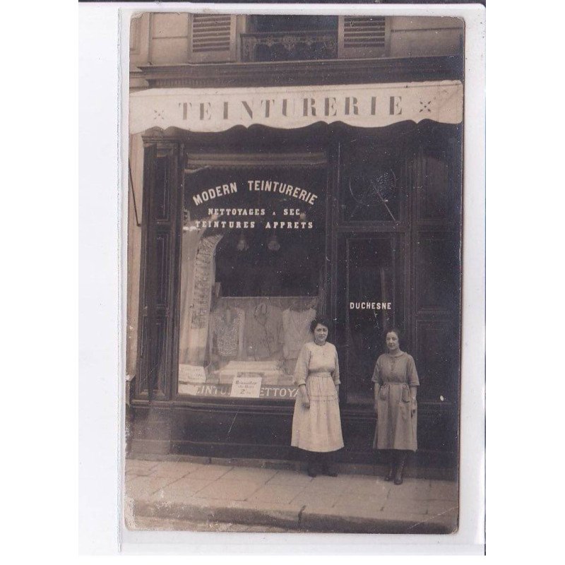PARIS: à localiser, teinturerie, Duchesne - état