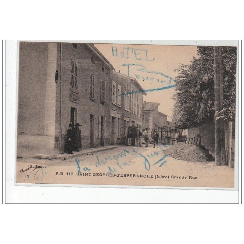 SAINT GEORGES D'ESPERANCHE - Grande Rue - très bon état