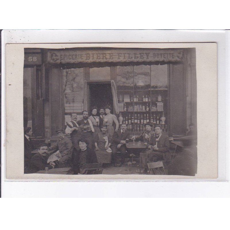 PARIS: 75011 56 bld Richard Lenoir, épicerie, café, bodin, bière filley, buvette - très bon état