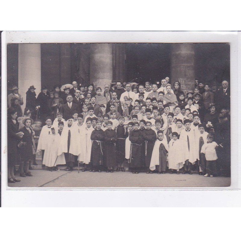 PARIS: 75012, souvenir de la fête de la sainte enfance à notre-dame de bercy 30 avril 1939 - très bon état