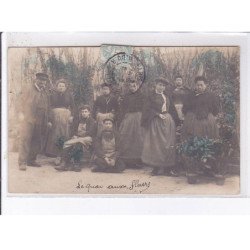 PARIS: 75004, le quai aux fleurs, personnages - très bon état