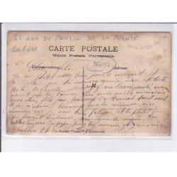 PARIS: 75013, Maison VAYRON - 42 rue du moulin de la pointe - état