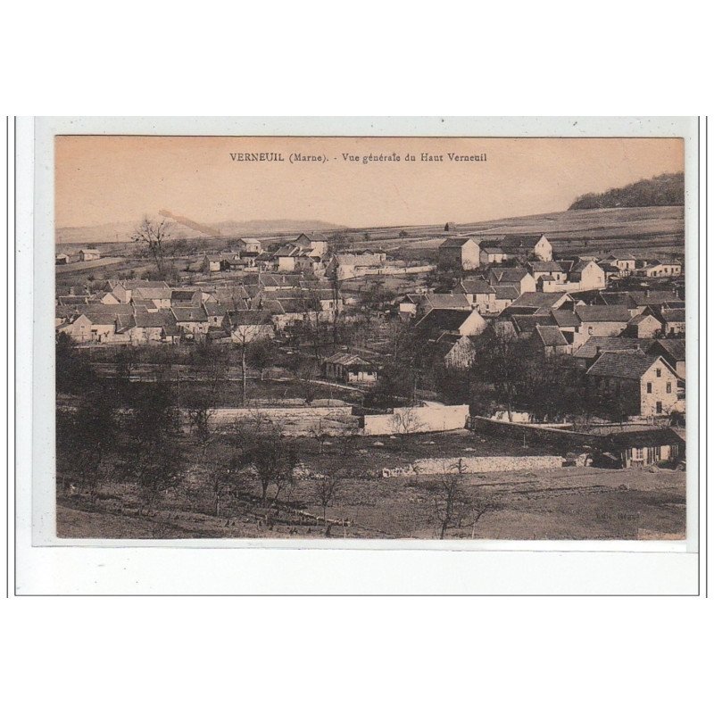 VERNEUIL - Vue générale du Haut Verneuil - très bon état