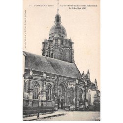 MORTAGNE - Eglise Notre Dame avant l'incendie du 2 Juillet 1887 - très bon état