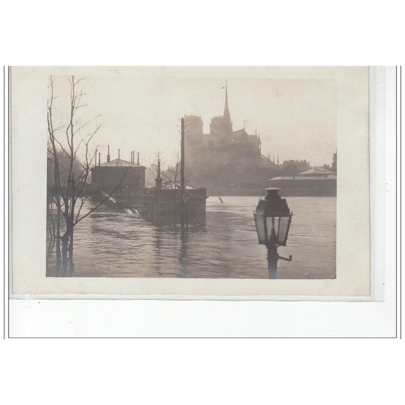 PARIS - inondations 1910 - carte photo - très bon état PARIS - inondations 1910 - carte photo - très bon état