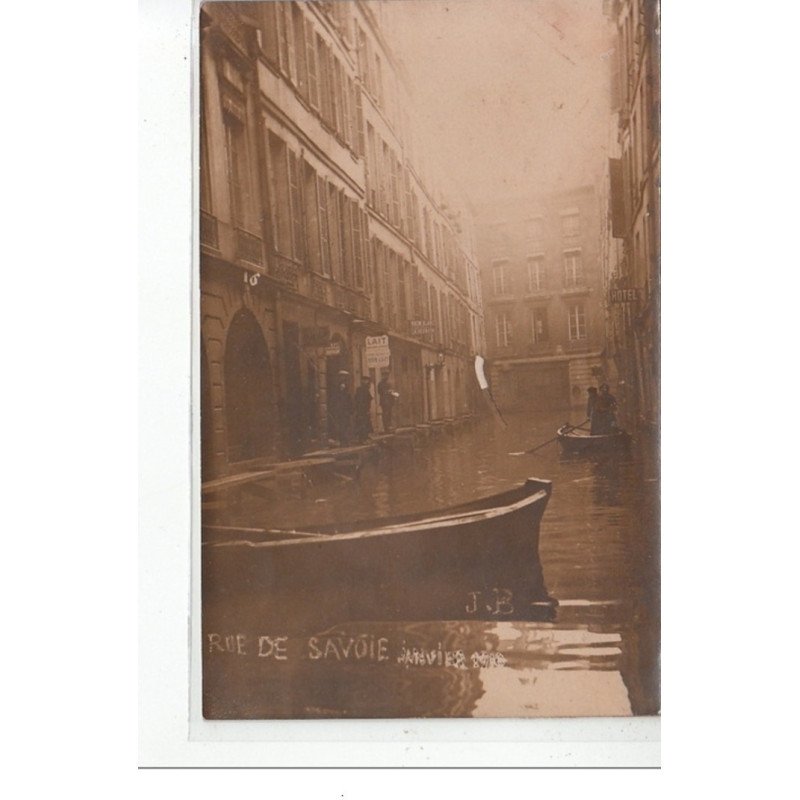 PARIS - inondations 1910 - carte photo - très bon état PARIS - inondations 1910 - carte photo - très bon état
