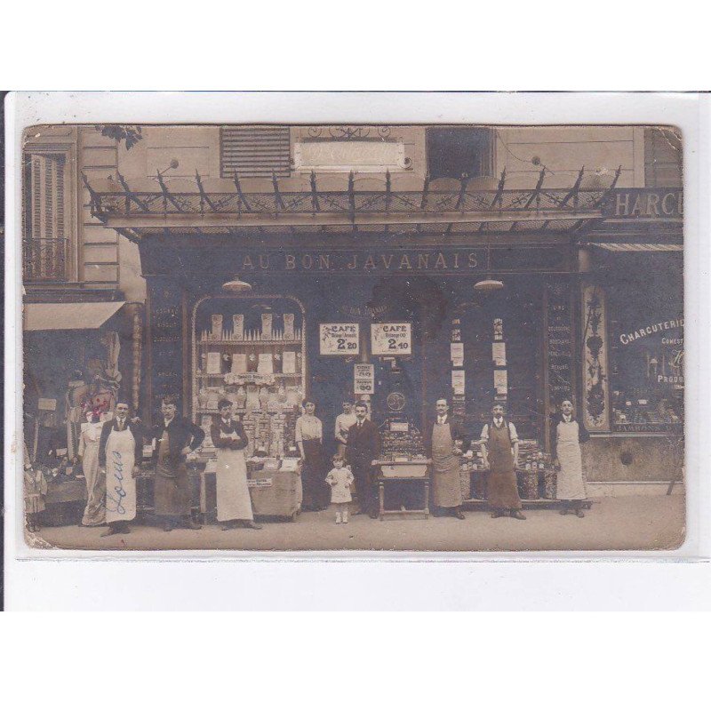 PARIS: 75011, 88 rue de la roquette, marchand de café, caviste - état