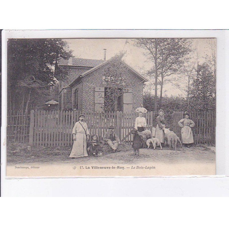 LA VILLENEUVE-le-ROY: le bois-lapin - très bon état