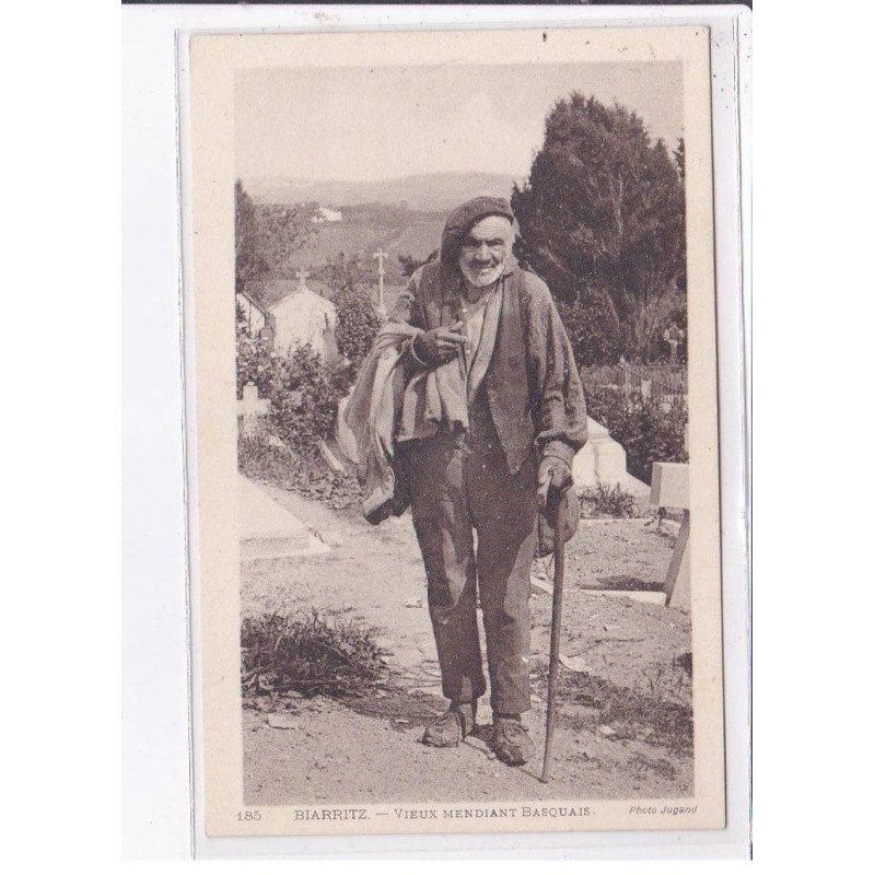 BIARRTIZ: vieux mendiant basquais - très bon état