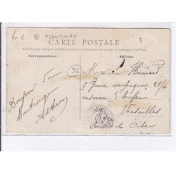 MONTROUGE: la grande-rue prise de l'avenue de la république, tramway  - très bon état