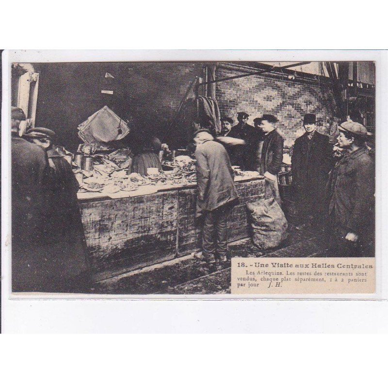 PARIS: une visite aux halles centrales 75001 - très bon état