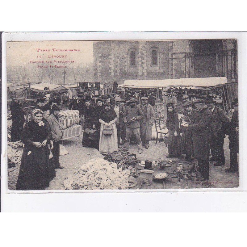 L'INQUET: marché aux villeries, place saint-sernin - très bon état