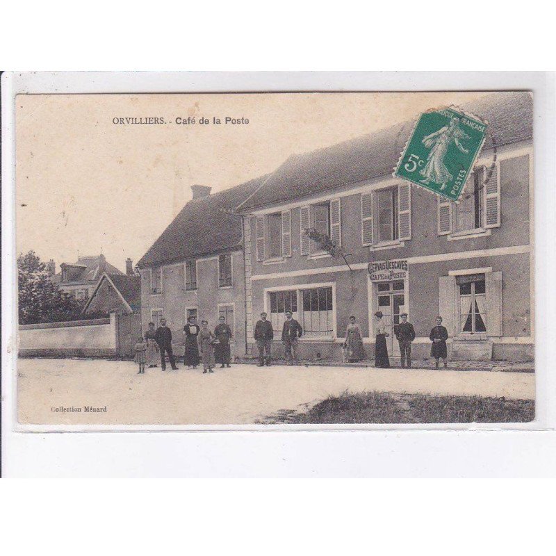 ORVILLIERS: café de la poste - très bon état