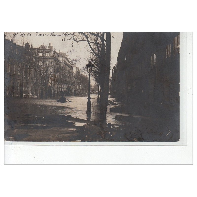 PARIS - inondations 1910 - carte photo - très bon état