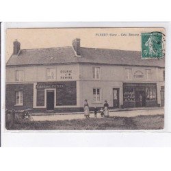 FLEURY: café, épicerie, écurie et remise - état