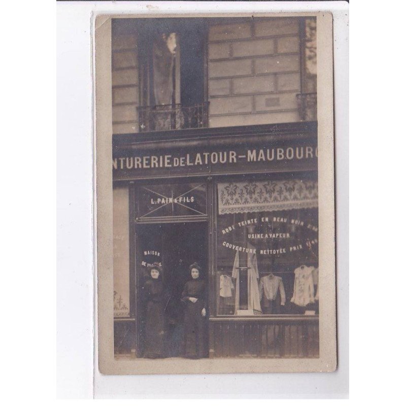 PARIS: teinturerie de latour-maubourg 75007 - très bon état